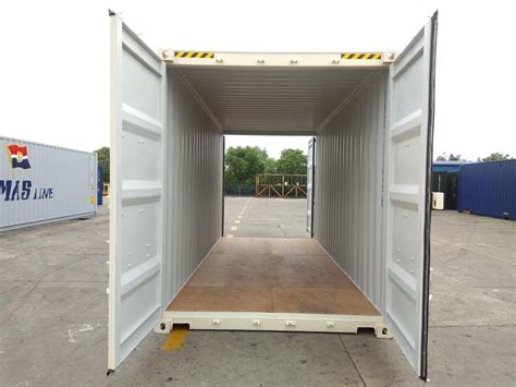 New 20 Foot High Cube Shipping Containers Double Door