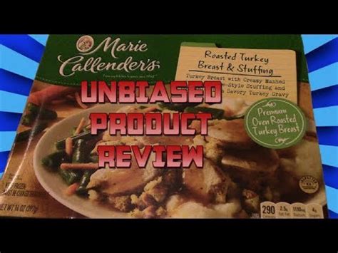 Try our dedicated shopping experience. Marie Callender's Roasted Turkey Dinner Review - YouTube