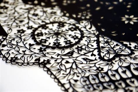 Artist Hand Cuts Insanely Intricate Paper Art From Single Sheets Of