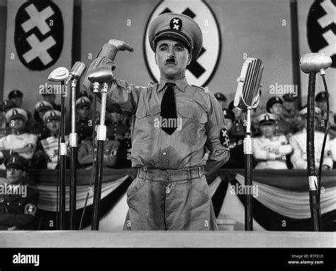 Der Große Diktator Jahr 1940 Usa Charlie Chaplin Regie Charles