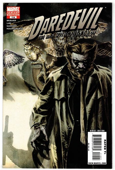 Daredevil 114 Lee Bermejo Villain Variant Owl Marvel 1998 Lady
