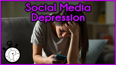 social media and depression psych in 60 youtube