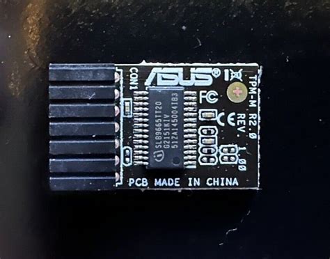 Used Asus Tpm M R Pin The Trusted Platform Tpm Module For Asus