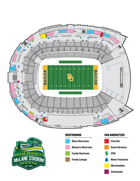 University Of Texas Stadium Seating Map Printable Maps