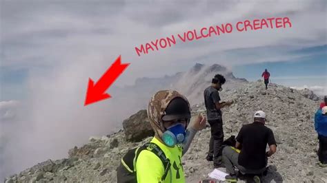 Climbing Mayon Volcano Crater Youtube