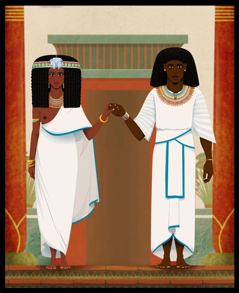 kha and merit by sanio on deviantart black love art ancient egyptian art ancient egypt