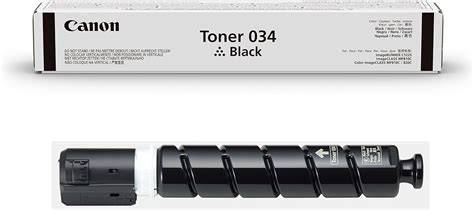 Canon Genuine Toner Cartridge 034 Black 9454b001 1 Pack