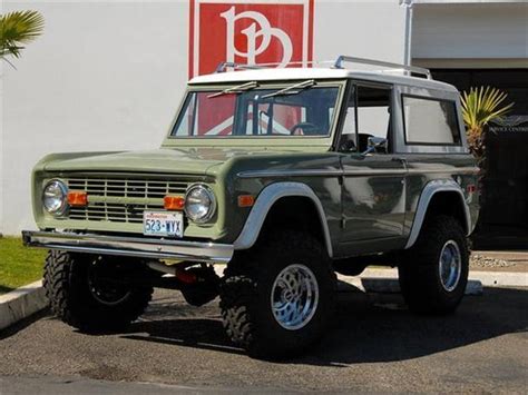 1971 Ford Bronco For Sale In Bellevue Washington Classified