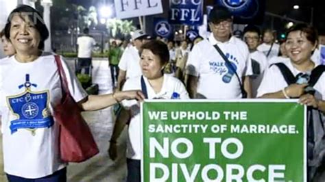Philippines Takes Step Towards Legalizing Divorce Youtube