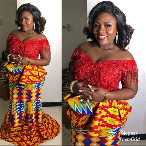 Kente Styles For Ghanaian Bride To Be 40 Beautiful Kente Styles