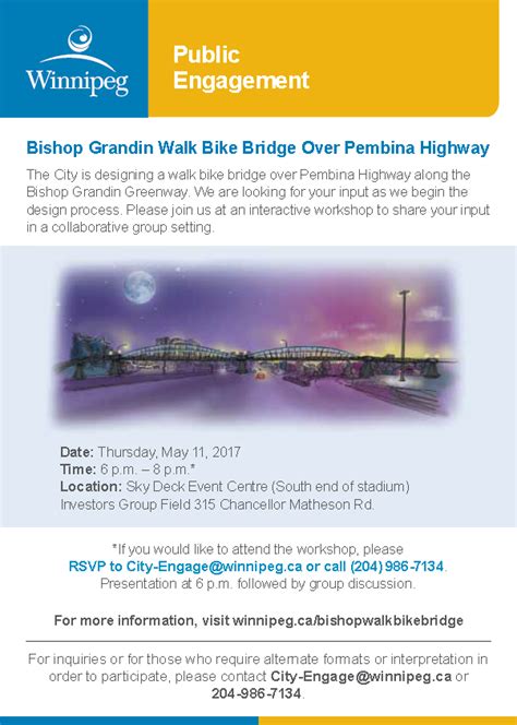 New Bishop Grandin Bridge Over Pembina Highway Public Input Janice