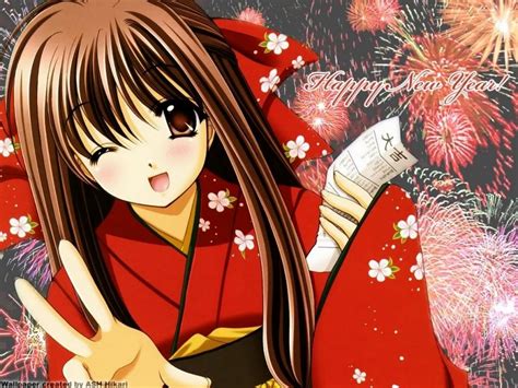 Anime Happy New Year Hd Wallpaper Manga Happy New Year 1920x1440