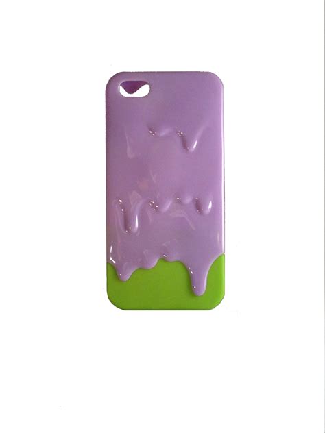 Iphone 5 5s Purple And Green Ice Cream Melt Case Where To Buy It