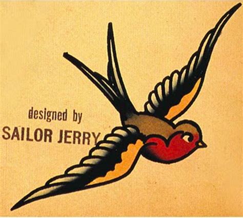 The History And Meaning Behind Swallow Tattoos Sailor Jerry Tattoos