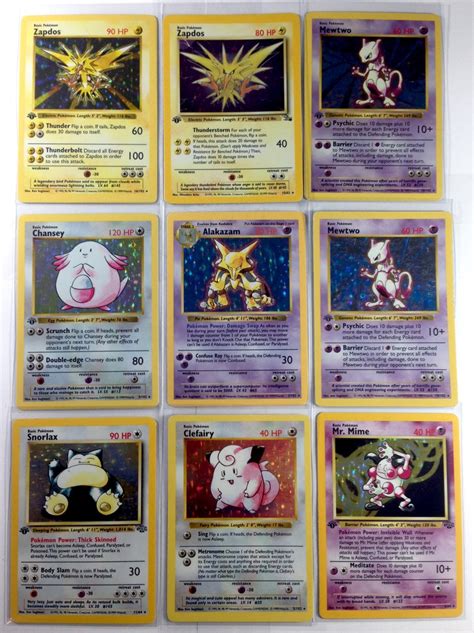 Pokemon 30 Card Pack Vintage Holos 1st Edition Shadowless Etsy