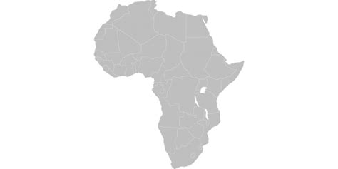 Africa Map Erg Africa