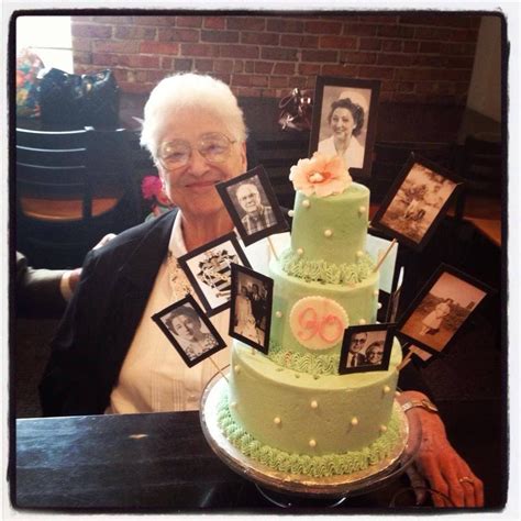 90th Birthday Cake For Grandmother Grandmother Birthday Cake 90th