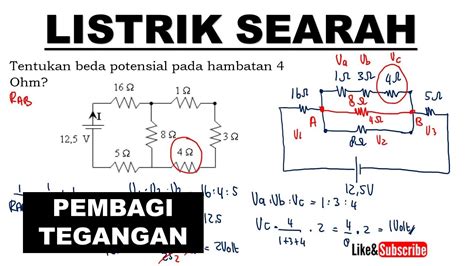 Soal Dan Pembahasan Fisika Kelas 12 Rangkaian Arus Searah Reverasite