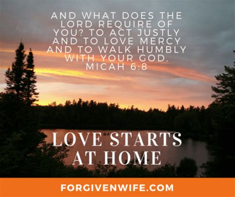 Love Starts At Home The Forgiven Wife