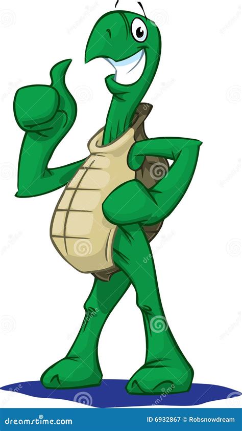 Turtlethumb Stock Vector Illustration Of Reptile Smiling 6932867