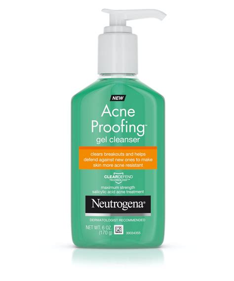 Now the quest to find the best face wash is even more imperative: Acne Proofing™ Facial Gel Cleanser | Neutrogena®