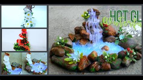 Парящая чашка водопад своими руками 6 идей Hot Glue Waterfall Diy Decoratiuni Youtube