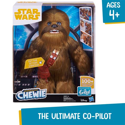Star Wars Ultimate Co Pilot Chewie Interactive Plush Toy Brought To