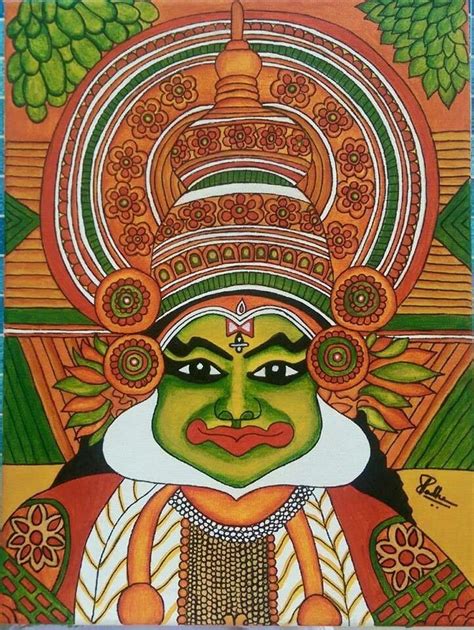 Pin By Ashwini Krishna On Mural Kerala Mural Painting Mandala Design