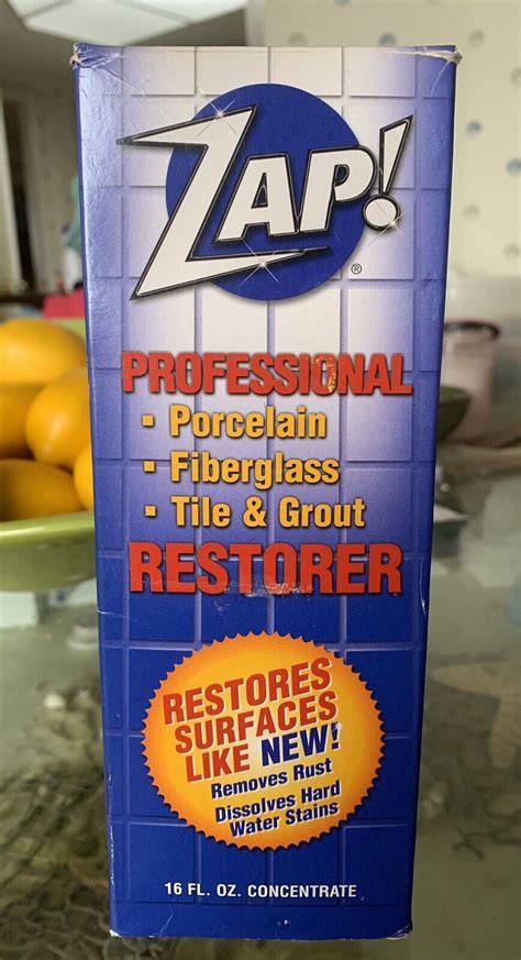 Zap 16 Oz Professional Restorer For Porcelain Fiberglass Tile Grout
