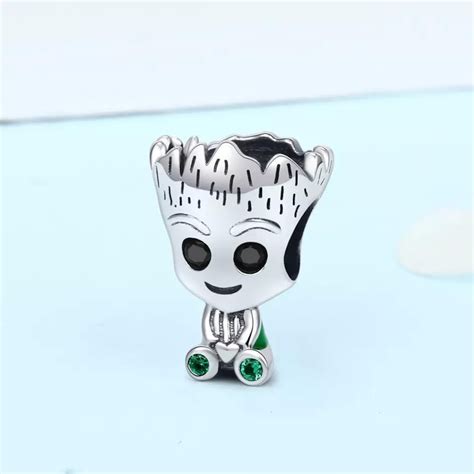 I Am Groot Charm Guardian Of The Galaxy Charm Marvel Charm Etsy Uk
