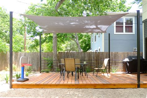 Diy Shade Sail Post Ideas Easy Canopy Ideas To Add More Shade To Your Yard The Shade Sail