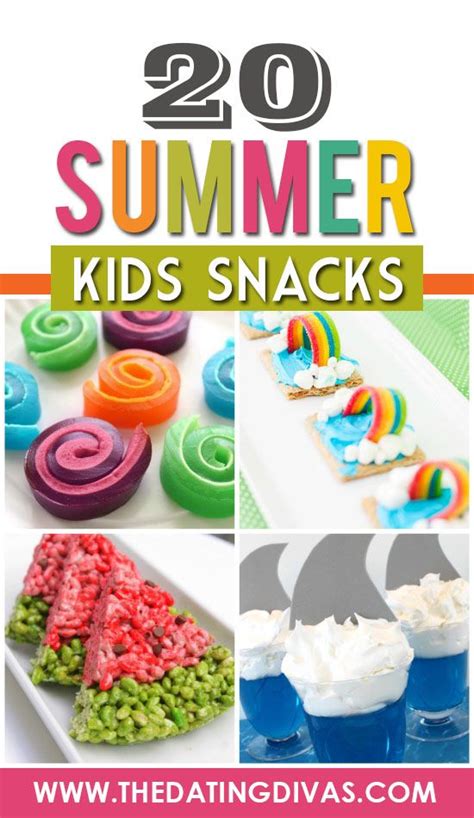 Summer Kids Snacks Summer Kids Snacks Fun Snacks For Kids Summer Snacks