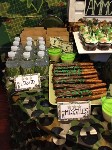We offer a large selection you're sure to love! Army theme party … | Camo birthday party, Army party, Halo ...