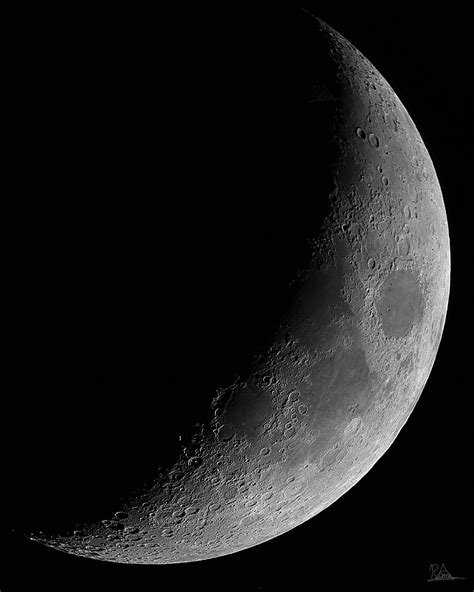 Tonights Waxing Crescent Moon Astrophotography