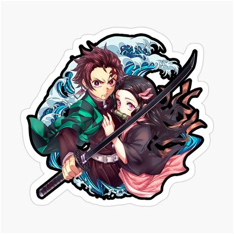 Pegatina Kimetsu No Yaiba De Terpres Anime Slayer Anime Stickers All