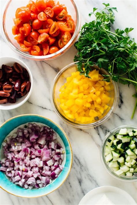 Chopped Greek Salad Recipe Cookie And Kate