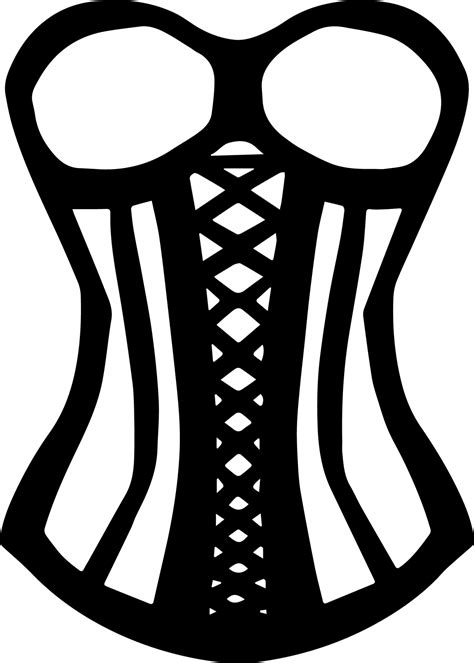 Simple Corset Drawing Free Stock Photo Public Domain Pictures