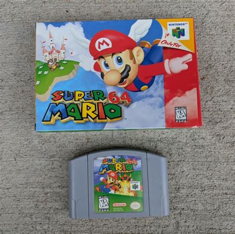 Super Mario 64 Nintendo 64 1996 For Sale Online Ebay