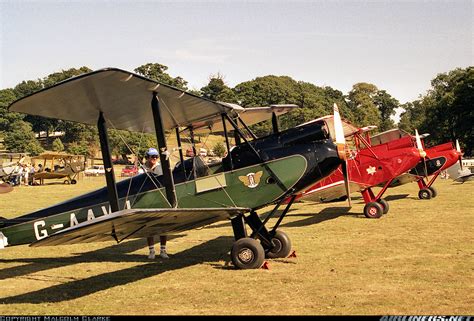 De Havilland Moth Aircraft Dh 60gmw Gipsy Moth Untitled Aviation