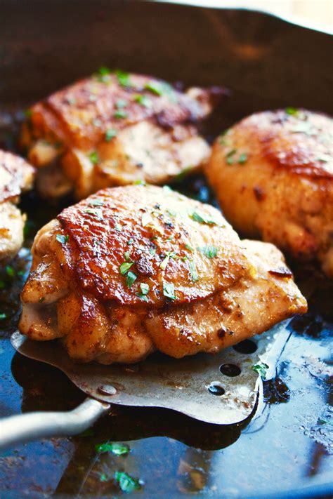 Ingredients juice of 1 lemon 1 tbsp. Garlic Butter Chicken Thighs