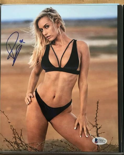 Paige Spiranac Very Sexy Lpga Golfer Signed X Photo At Amazons Hot