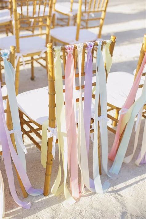 50 Creative Wedding Chair Decor With Fabric And Ribbons Part 3