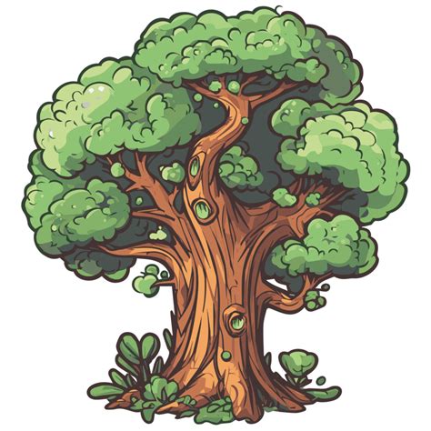 Old Tree Isolated 23959356 Png