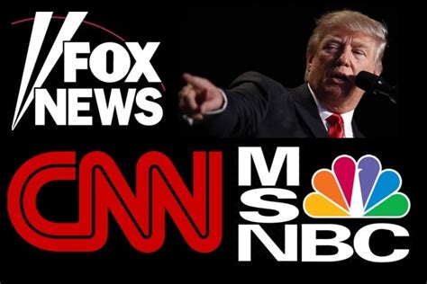 Cable News Squabble Fox News Slams Msnbc Cnn Bashes Fox News