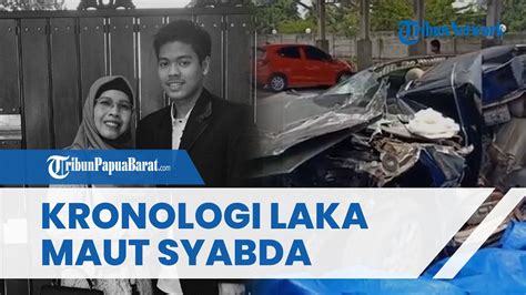 Kronologi Kecelakaan Maut Syabda Belawa Di Tol Pemalang Laju Mobil