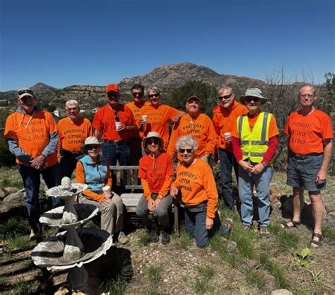 Adopt A Highway Prescott Litter Lifters And High Country Volunteer