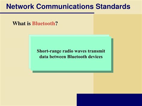 Data communication is just one kind of communication, so we continue with general • the american national standards institute is an umbrella organization for many us standards. PPT - Discovering Computers 2012 PowerPoint Presentation ...