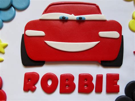 Cars Cake Topper Disney Pixar Cars Lightning Mcqueen 2 Edible Birthday