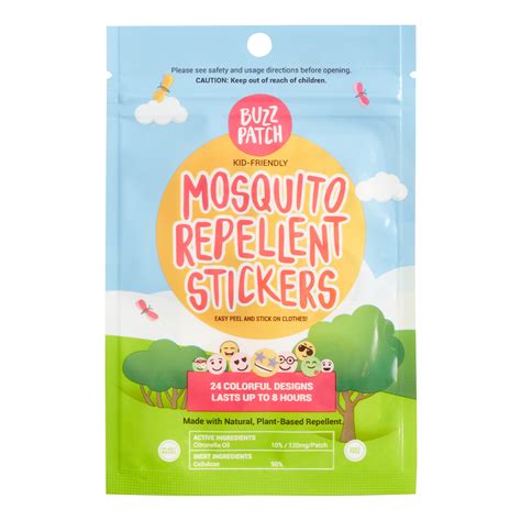 Buzz Patch Mosquito Repellent Stickers 24 Count World Market