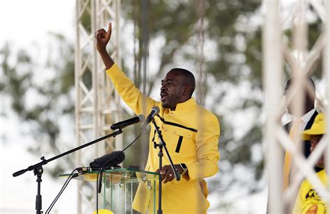 Thousands Hail Zimbabwe Opposition Leader At New Party Rally Ap News